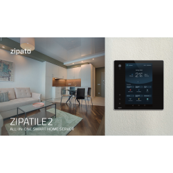 ZIPATILE 2 Black Zipato System automatyki z panelem dotykowym (Z-wave +ULE)