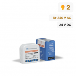 Moduł oświetleniowy dla 2 obwodów Freedompro LB0602-E    240 V 14 A WIFI MATTER
